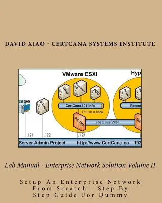 Lab Manual - Enterprise Network Solution Volume II : Setup An Enterprise Network From Scratch - Step By Step Guide For Dummy (Manuel de laboratoire - Enterprise Network Solution Volume II : Configuration d'un réseau d'entreprise à partir de zéro - Guide étape par étape pour les nuls) - Lab Manual - Enterprise Network Solution Volume II: Setup An Enterprise Network From Scratch - Step By Step Guide For Dummy