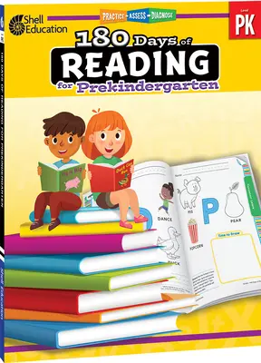 180 jours de lecture pour la maternelle : Pratiquer, évaluer, diagnostiquer - 180 Days of Reading for Prekindergarten: Practice, Assess, Diagnose