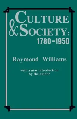 Culture et société, 1780-1950 - Culture and Society, 1780-1950