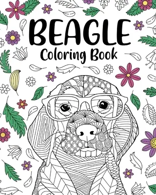 Livre à colorier Beagle - Beagle Coloring Book