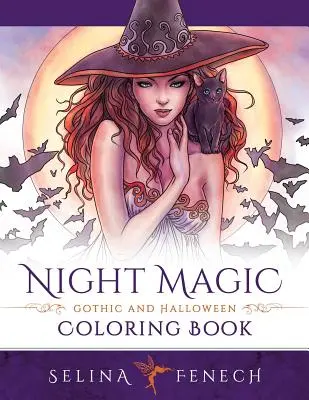 Night Magic - Livre de coloriage gothique et Halloween - Night Magic - Gothic and Halloween Coloring Book