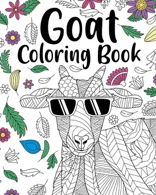 Livre à colorier sur la chèvre - Goat Coloring Book