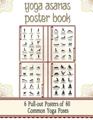 Yoga Asanas Chart Book : Tableau illustré des poses de yoga avec 60 poses (aka Postures, Asanas, Positions) - Noms des poses en sanskrit et en anglais - Gre - Yoga Asanas Chart Book: lllustrated Yoga Pose Chart with 60 Poses (aka Postures, Asanas, Positions) - Pose Names in Sanskrit and English - Gre