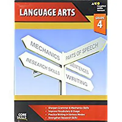 Cahier d'exercices des compétences de base en arts du langage, 4e année - Core Skills Language Arts Workbook Grade 4