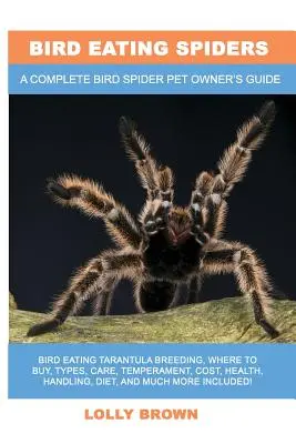 Araignées mangeuses d'oiseaux : L'élevage des tarentules mangeuses d'oiseaux, où les acheter, les types, les soins, le tempérament, le coût, la santé, la manipulation, le régime alimentaire, et bien plus encore. - Bird Eating Spiders: Bird Eating Tarantula breeding, where to buy, types, care, temperament, cost, health, handling, diet, and much more in