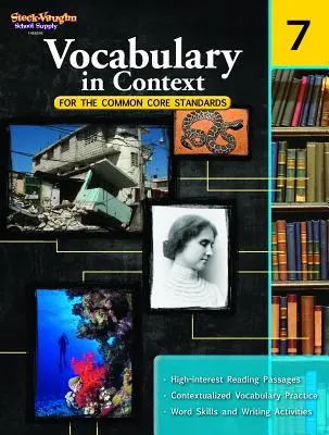 Vocabulaire en contexte pour les normes du tronc commun : Reproductible Grade 7 - Vocabulary in Context for the Common Core Standards: Reproducible Grade 7