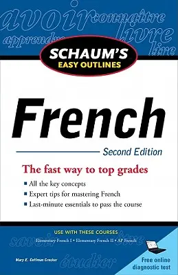 Schaum's Easy Outlines : Français - Schaum's Easy Outlines: French