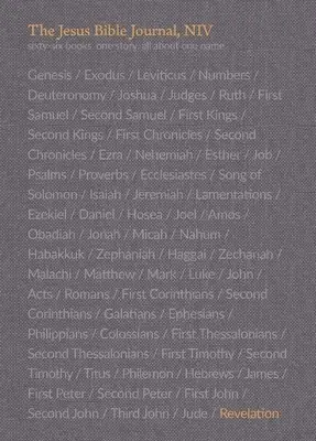 Journal biblique de Jésus, Apocalypse, Niv, broché, impression confortable - The Jesus Bible Journal, Revelation, Niv, Paperback, Comfort Print