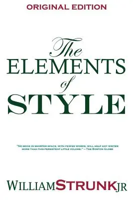Les éléments de style - The Elements of Style