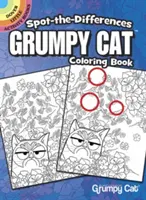 Spot-The-Differences : Livre de coloriage du chat grincheux - Spot-The-Differences: Grumpy Cat Coloring Book