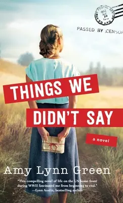 Ce que nous n'avons pas dit - Things We Didn't Say