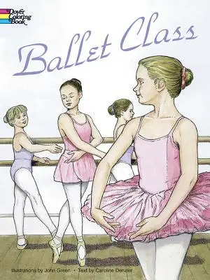 Livre à colorier sur la classe de ballet - Ballet Class Coloring Book