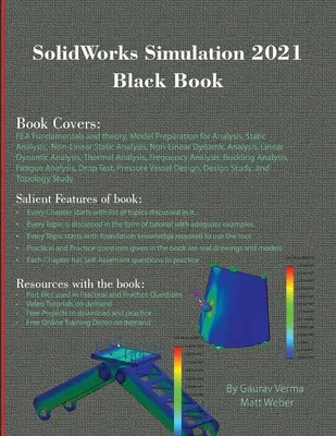 Livre noir de SolidWorks Simulation 2021 - SolidWorks Simulation 2021 Black Book