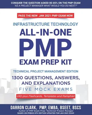 Kit de préparation à l'examen PMP(R), 1300 questions, réponses et explications, 240 cartes flash, modèles et brochure mis à jour pour l'examen de janvier 2021 : Basé sur - All-In-One PMP(R) EXAM PREP Kit,1300 Question, Answers, and Explanations, 240 Plus Flashcards, Templates and Pamphlet Updated for Jan 2021 Exam: Based