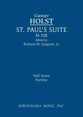 Paul's Suite, H.118 : partition complète - St. Paul's Suite, H.118: Full score