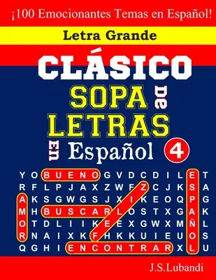 CLSICO SOPA De LETRAS En Espaol ; 4 - CLSICO SOPA De LETRAS En Espaol; 4