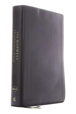 Nkjv, Maxwell Leadership Bible, Troisième édition, Compact, Leathersoft, Noir, Comfort Print : Sainte Bible, nouvelle version du roi James - Nkjv, Maxwell Leadership Bible, Third Edition, Compact, Leathersoft, Black, Comfort Print: Holy Bible, New King James Version