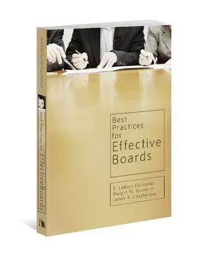 Meilleures pratiques pour des conseils d'administration efficaces - Best Practices for Effective Boards