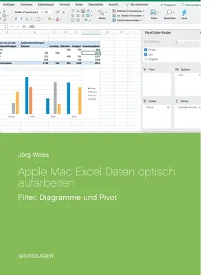 Apple Mac Excel Daten optisch aufarbeiten : Filtre, Diagramme et Pivot - Apple Mac Excel Daten optisch aufarbeiten: Filter, Diagramme und Pivot