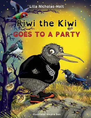 Riwi le Kiwi : Va à la fête (OpenDyslexic) - Riwi the Kiwi: Goes to a Party (OpenDyslexic)