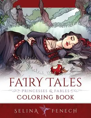 Livre à colorier des contes de fées, des princesses et des fables - Fairy Tales, Princesses, and Fables Coloring Book