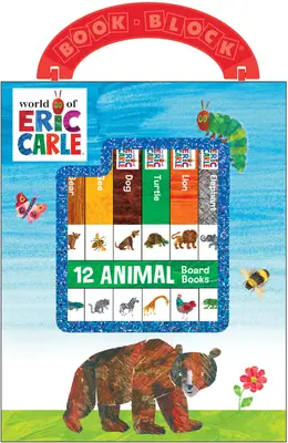 Le monde d'Eric Carle : 12 livres d'animaux - World of Eric Carle: 12 Animal Board Books