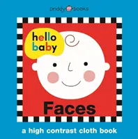 Livre en tissu Hello Baby Faces - Hello Baby Faces Cloth Book