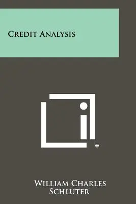 Analyse de crédit - Credit Analysis