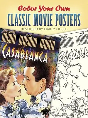 Coloriez vos propres affiches de films classiques - Color Your Own Classic Movie Posters