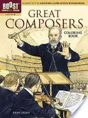 Livre à colorier des grands compositeurs - Great Composers Coloring Book