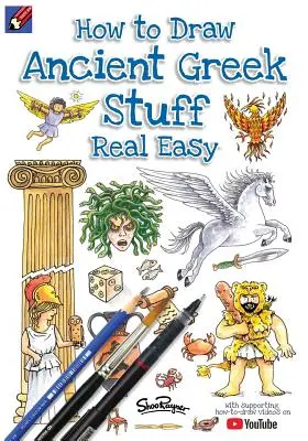 Comment dessiner la Grèce antique en toute simplicité : Guide de dessin étape par étape. - How To Draw Ancient Greek Stuff Real Easy: Easy step by step drawing guide