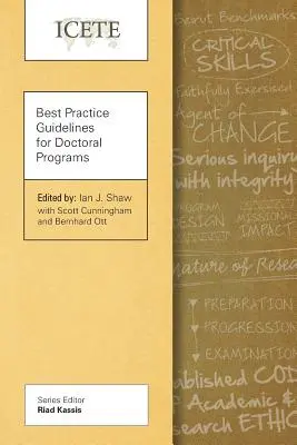 Guide des meilleures pratiques pour les programmes doctoraux - Best Practice Guidelines for Doctoral Programs