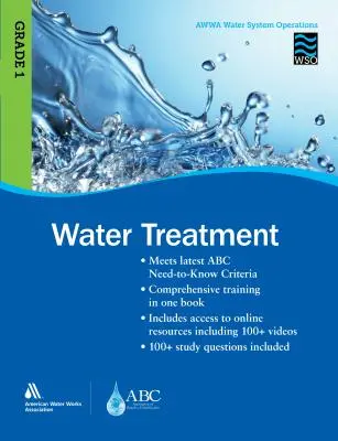 Traitement de l'eau, grade 1 - Wso Water Treatment, Grade 1