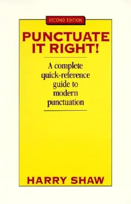 La bonne ponctuation - Punctuate It Right