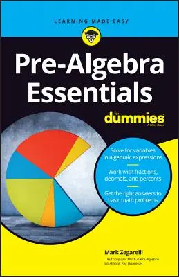 L'essentiel de la pré-alphabétisation pour les Nuls - Pre-Algebra Essentials for Dummies