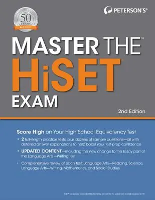 Maîtriser l'examen Hiset, 2ème édition - Master the Hiset Exam, 2nd Edition
