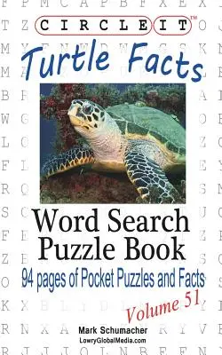 Circle It, Turtle Facts, Mots cachés, Puzzle Book - Circle It, Turtle Facts, Word Search, Puzzle Book