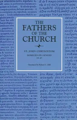 Homélies sur la Genèse, 18-45 - Homilies on Genesis, 18-45