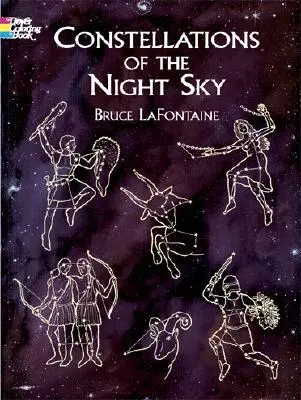 Constellations du ciel nocturne - Livre à colorier - Constellations of the Night Sky Coloring Book