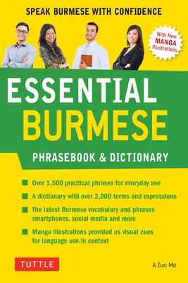Essential Burmese Phrasebook & Dictionary : Parler birman en toute confiance - Essential Burmese Phrasebook & Dictionary: Speak Burmese with Confidence