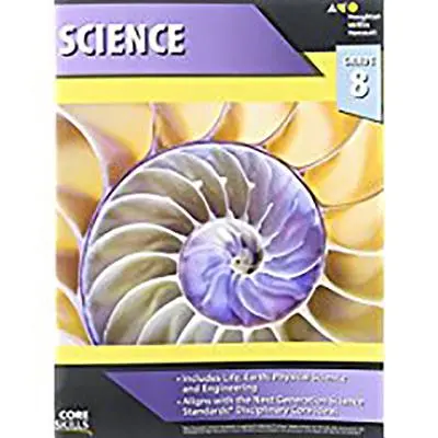 Manuel de compétences de base en sciences, 8e année - Core Skills Science Workbook Grade 8