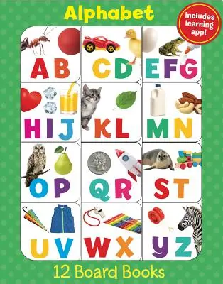 Alphabet (12 livres et application téléchargeable) - Alphabet (12 Book Set & Downloadable App!)