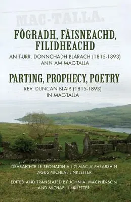 Fogradh, Faisneachd, Filidheachd / Départ, prophétie, poésie - Fogradh, Faisneachd, Filidheachd / Parting, Prophecy, Poetry