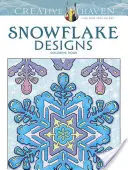 Livre à colorier Creative Haven Snowflake Designs - Creative Haven Snowflake Designs Coloring Book