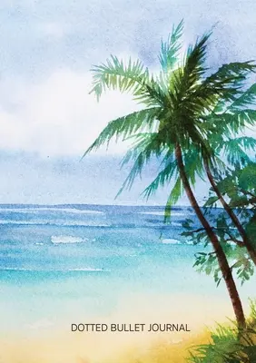 Aquarelle plage - Bullet Journal à points : A5 moyen - 5.83X8.27 - Watercolor Beach - Dotted Bullet Journal: Medium A5 - 5.83X8.27