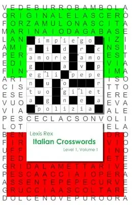 Mots croisés en italien : Niveau 1 - Italian Crosswords: Level 1