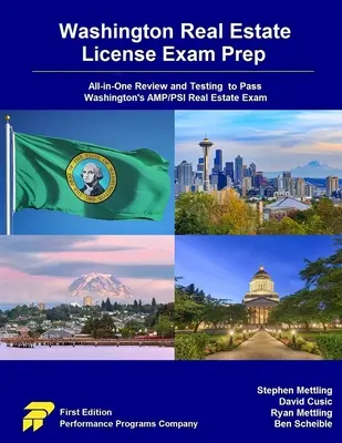 Préparation à l'examen de licence immobilière de Washington : Révision et test tout-en-un pour réussir l'examen AMP/PSI de l'immobilier de Washington - Washington Real Estate License Exam Prep: All-in-One Review and Testing to Pass Washington's AMP/PSI Real Estate Exam