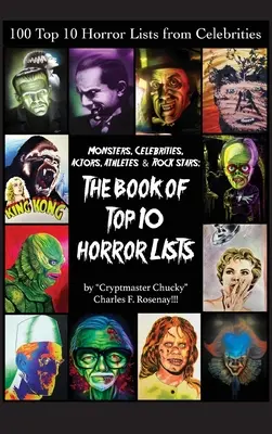 Le livre des dix meilleures listes d'horreur (livre relié) - The Book of Top Ten Horror Lists (hardback)