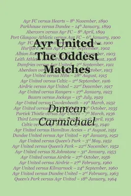 Ayr United - Les matches les plus étranges - Ayr United - The Oddest Matches