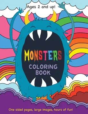 Livre de coloriage sur les monstres pour les enfants de 2 ans et plus ! - Monsters Coloring Book for Kids Ages 2 and Up!